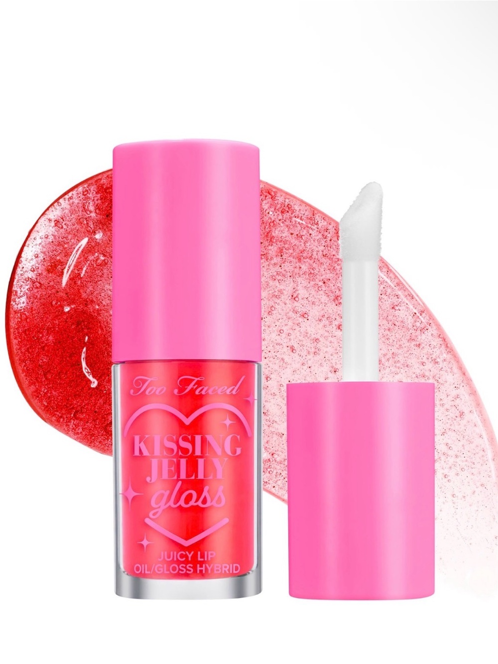 Sour Watermelon Too Faced Kissing Jelly Non Sticky Lip Oil Gloss Brand New Boxed